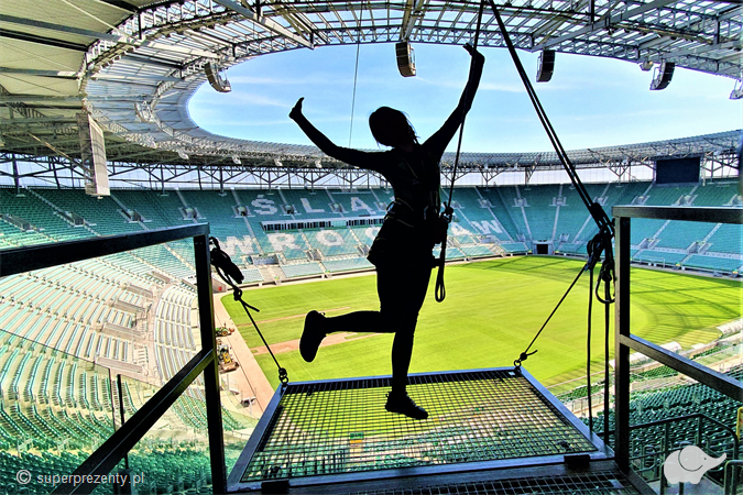 Zjazd Tyrolski na stadionie we Wrocławiu