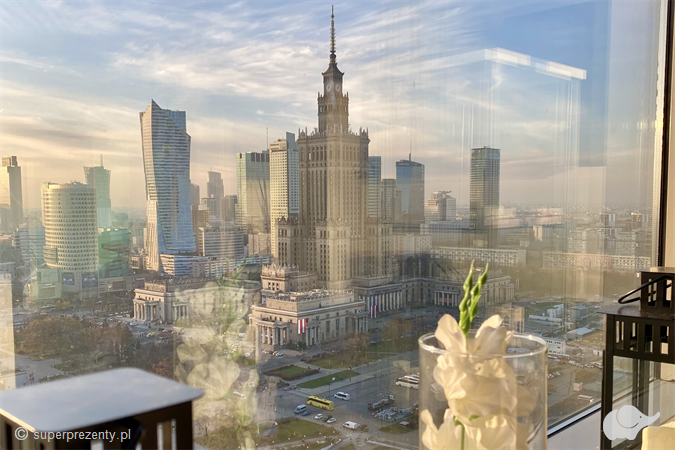 Romantyczny masaż dla dwojga z widokiem na Warszawę