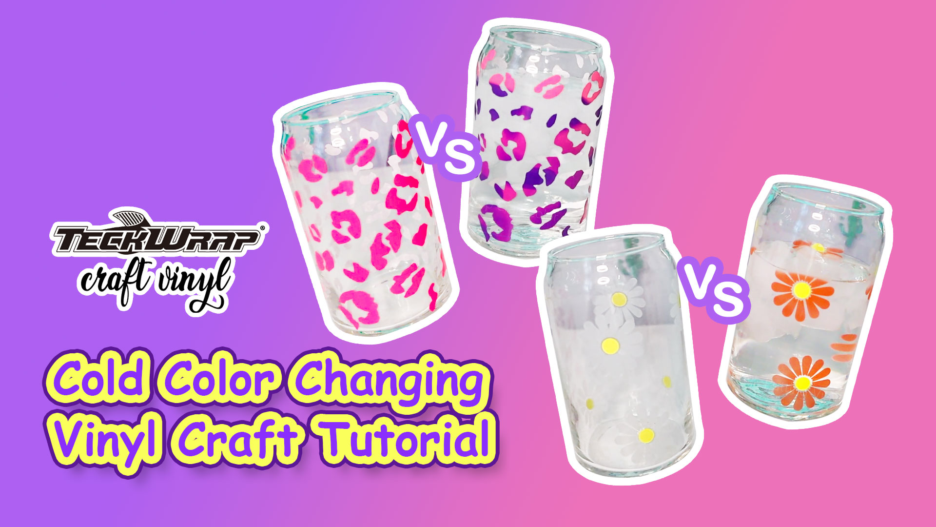 TeckWrapCraft Cold Color Changing Vinyl Tutorial YouTube Video