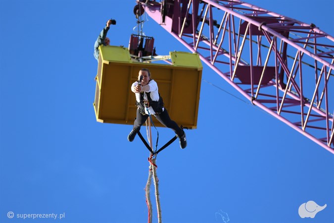 Skok na bungee z filmem i zdjęciami "full pakiet" w Gdańsku