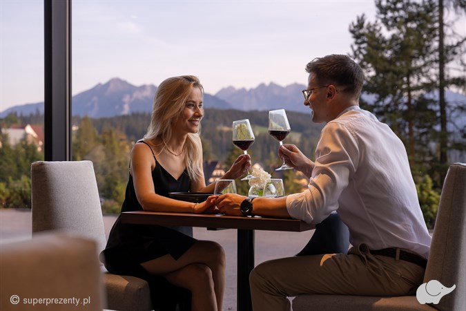 Kolacja dla dwojga z widokiem na góry w Restauracji WIDOK