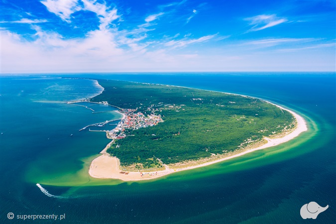 Lot widokowy nad Helem i Kaszubami