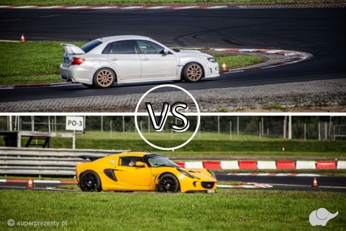 Lotus Exige vs Subaru Impreza 