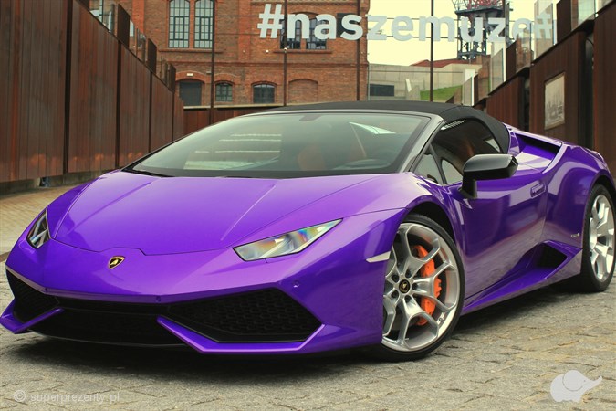 Ekskluzywna przejażdżka Lamborghini Huracan ulicami miasta!