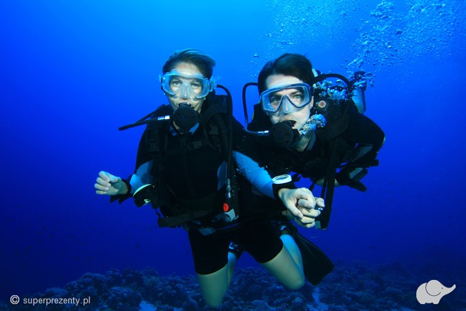 Pierwsza lekcja nurkowania dla dwojga w Poznaniu