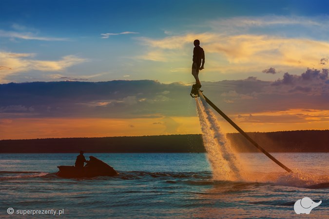 Flyboard – lot nad wodą w Dąbrowie Górniczej – 10 minut
