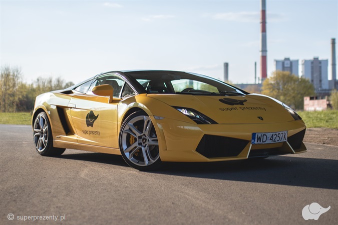 Co-drive Lamborghini Gallardo ulicami Krakowa