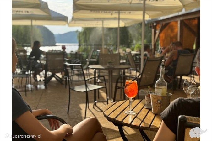 Kolacja na tarasie widokowym w Bistro Ułan