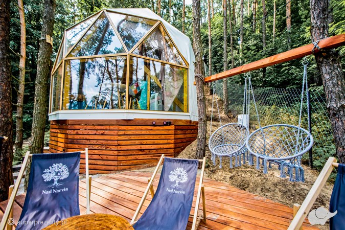 Glamping nad Narwią – dwa dni luksusu dla dwojga