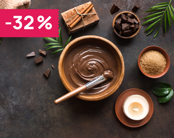 Czekoladowy lub kokosowy pakiet dla dwojga de LUX w Warszawie