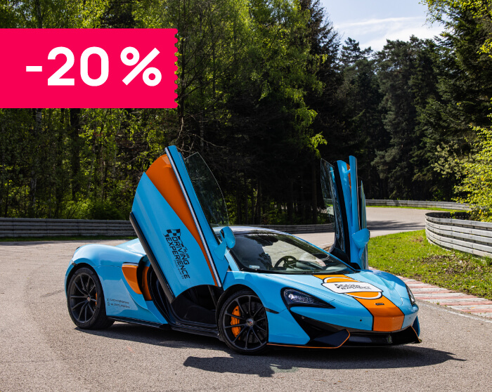 Jazda MCLAREN 570GT po torze