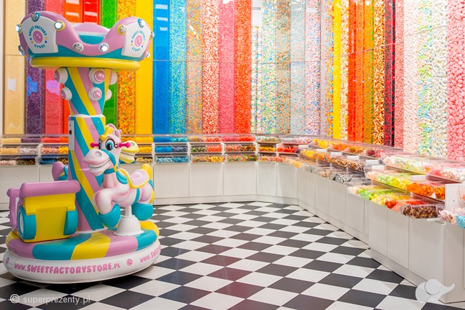 Voucher kwotowy Sweet Factory Store – 99 zł na kosz pełen słodyczy!