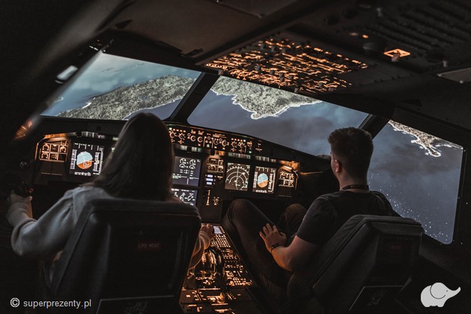 Symulator lotu- Airbus A320 w Warszawie